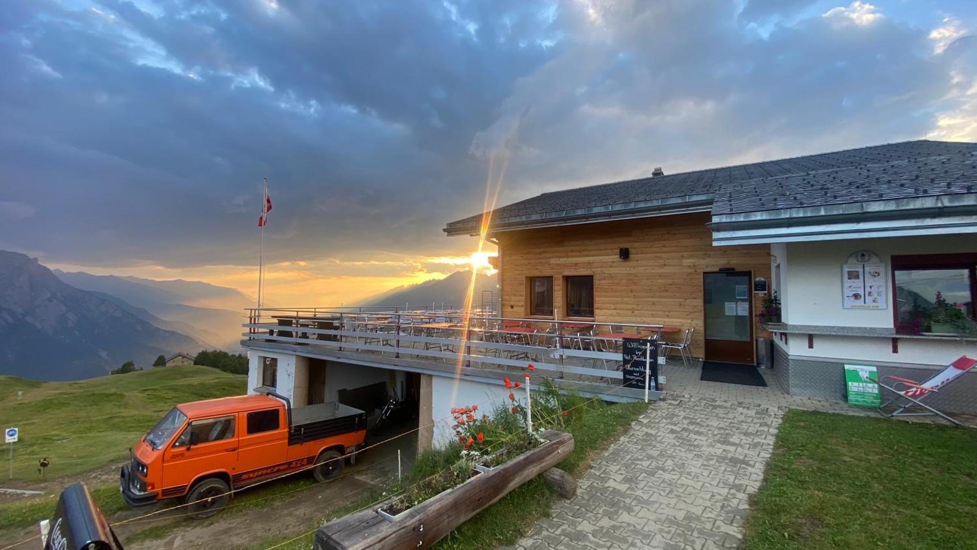Hostel Restaurant Fleschboden Rosswald Zewnętrze zdjęcie
