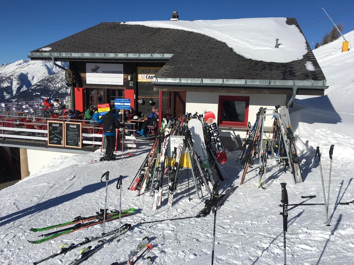 Hostel Restaurant Fleschboden Rosswald Zewnętrze zdjęcie