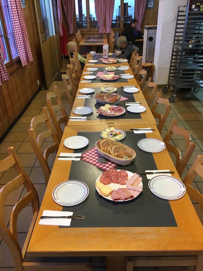 Hostel Restaurant Fleschboden Rosswald Zewnętrze zdjęcie